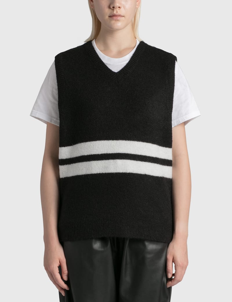 stussy ニットベスト brushed mohair vest｜メンズ