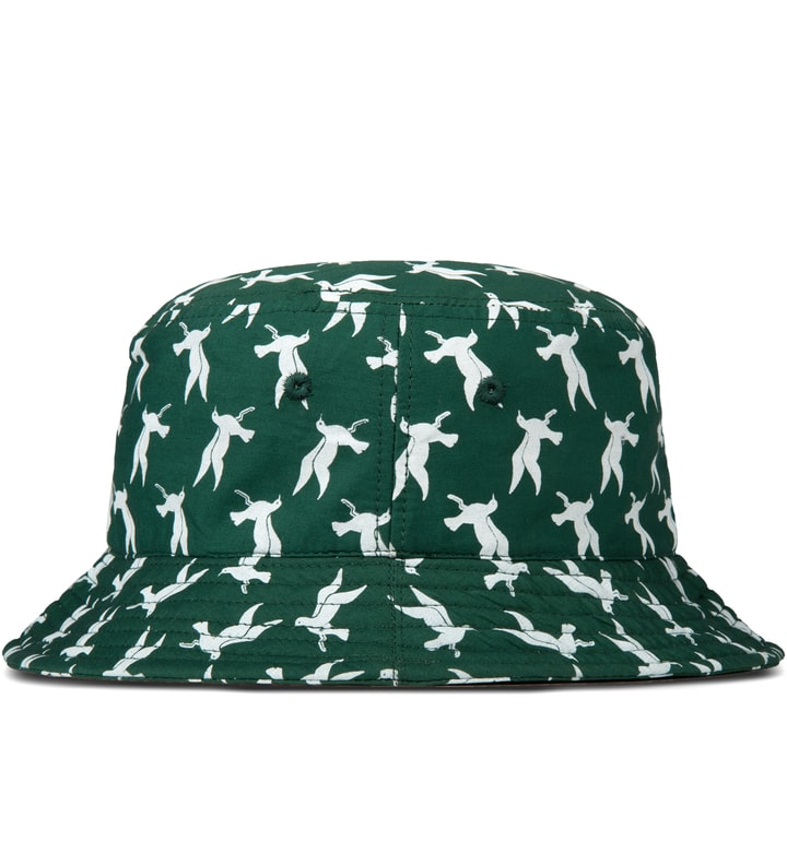 Green Seagulls Bucket Hat Placeholder Image