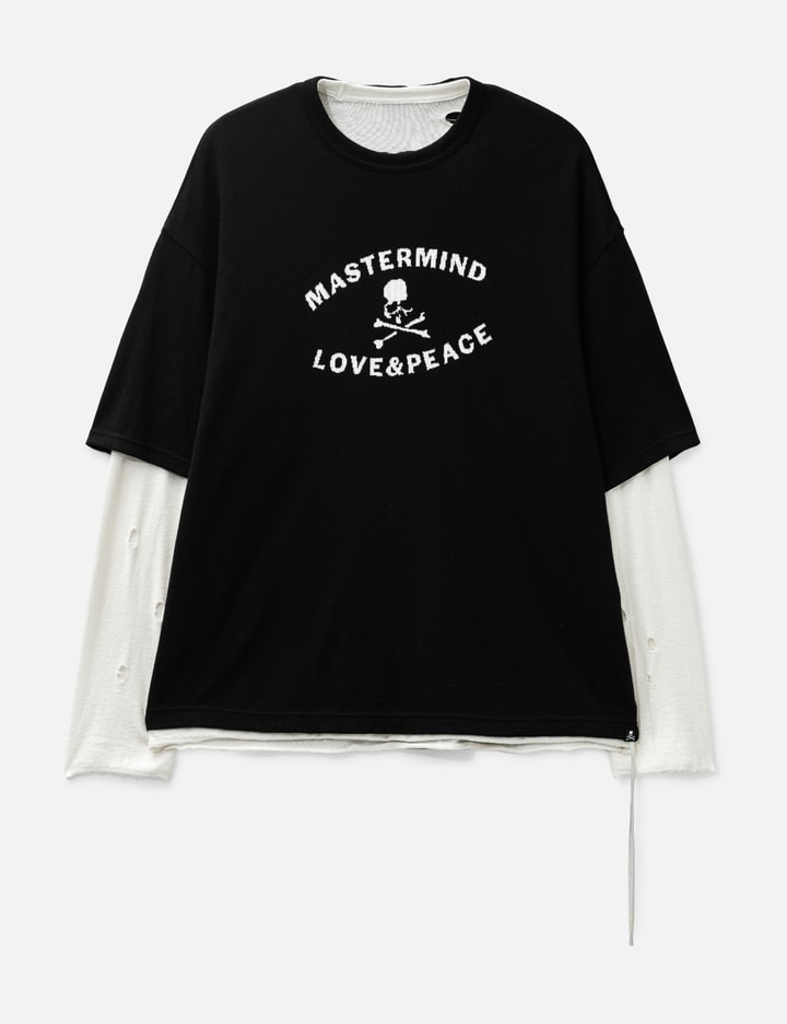 Mastermind World Reversible Distressed Tee