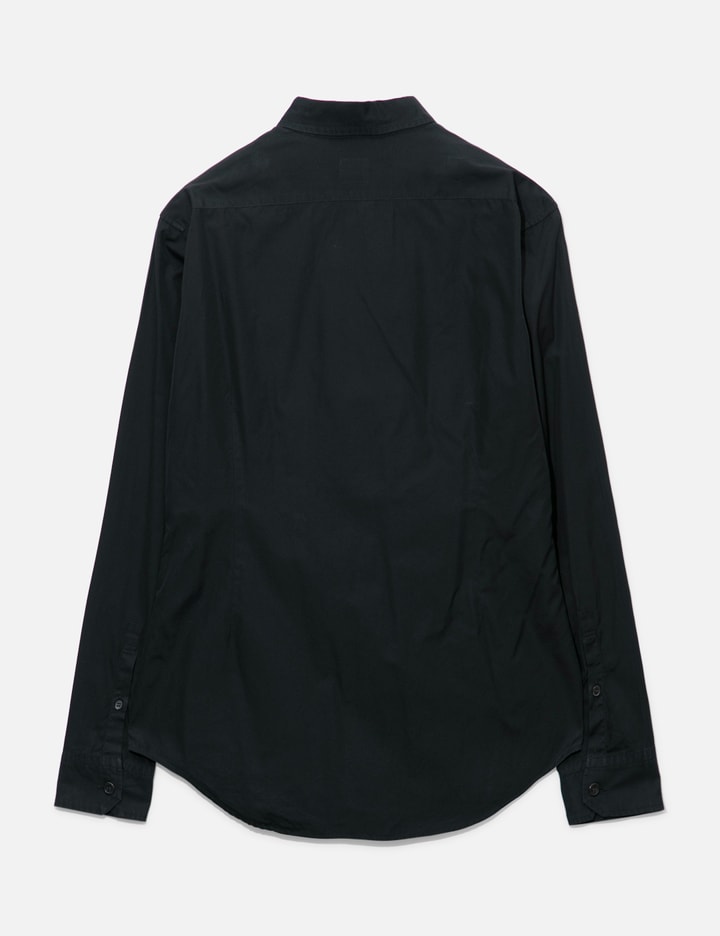 Shop Yohji Yamamoto Floral Shirt In Black