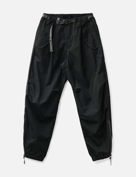 and wander High Count Cloth Side Zip Hem Pants