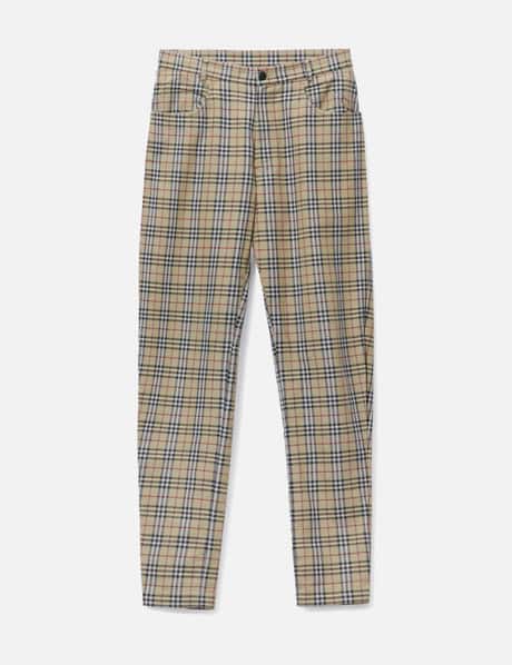 Burberry Burberry Plaided Pants