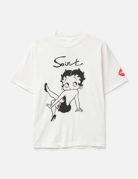 Saint Michael Betty Boop Betty Short Sleeve T-shirt