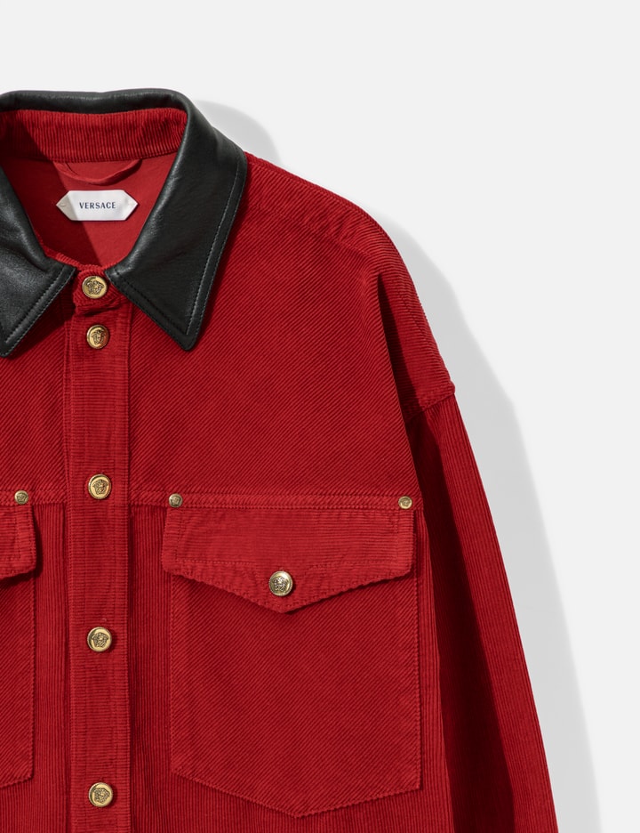 Versace Corduroy Velvet Blouson