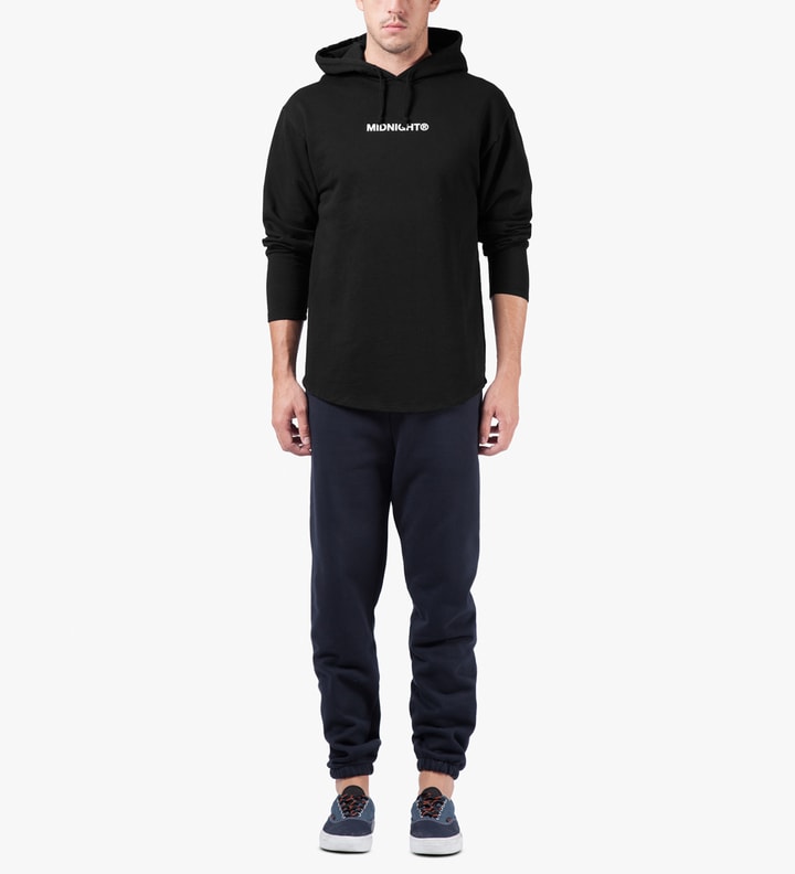 Black Logo Lightweight Hoodie Placeholder Image