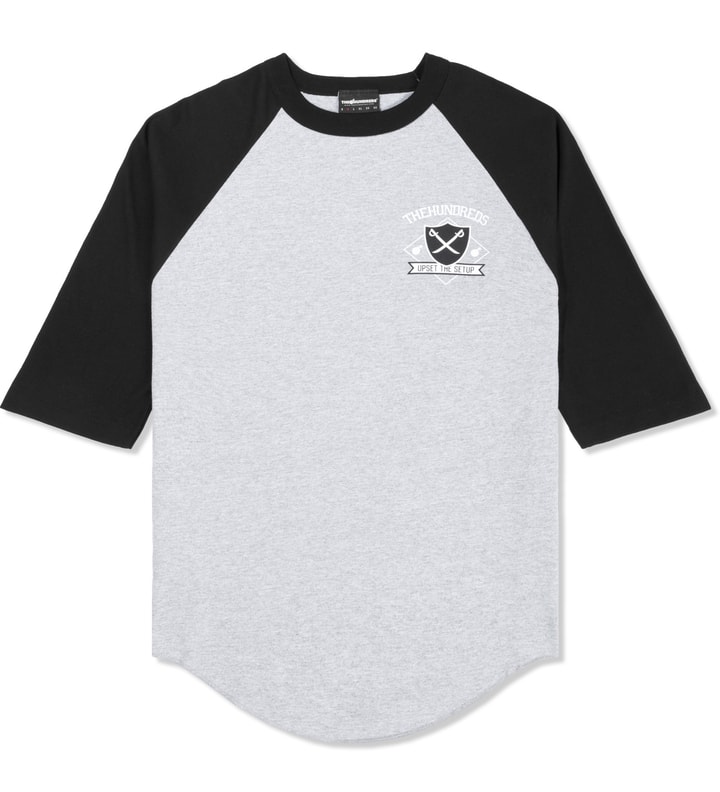 Black/Heather Grey Home Team Raglan Placeholder Image
