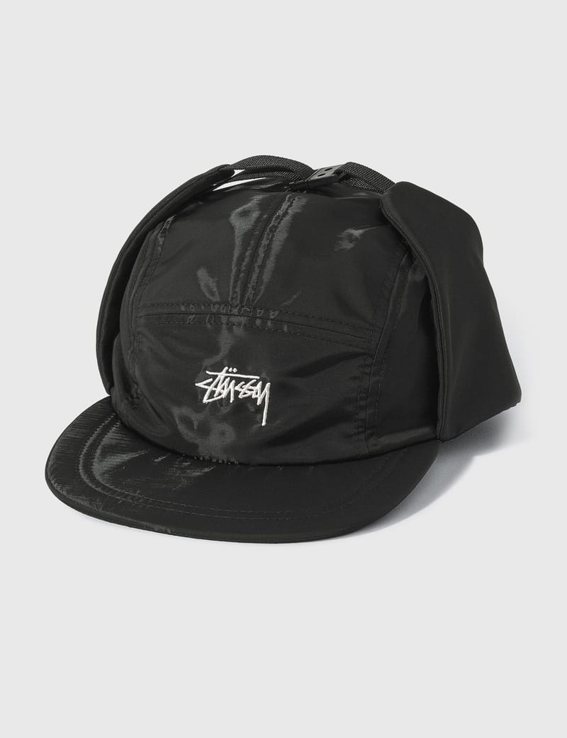 Stussy - Stock Ear Flap Cam Cap | HBX 