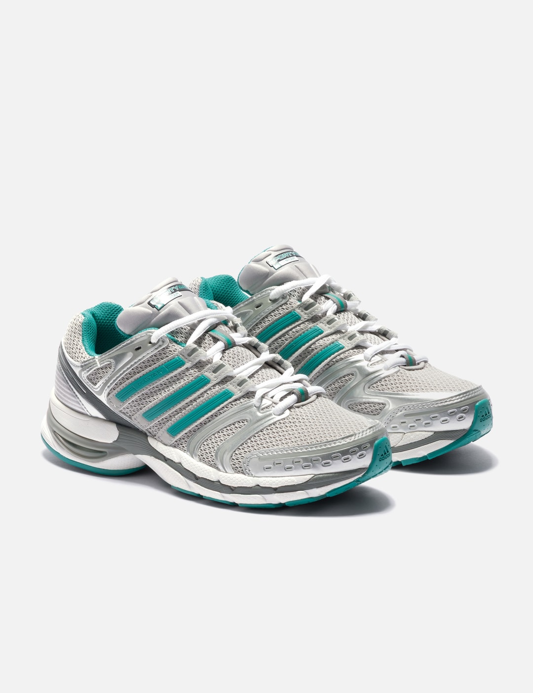 adidas gazelle silver green womens Title tag (optimized, 69 chars): Pre-Owned Adidas Platform Sneakers White  Leather Size 6 — Genuine $50 SEO title (50–60 chars): Pre-Owned Adidas  Platform Sneakers White Leather Size 6 – Celebrity Owned main image 0