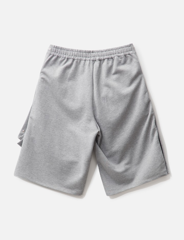 Shop Y/project Snap Off Track Shorts In Grey