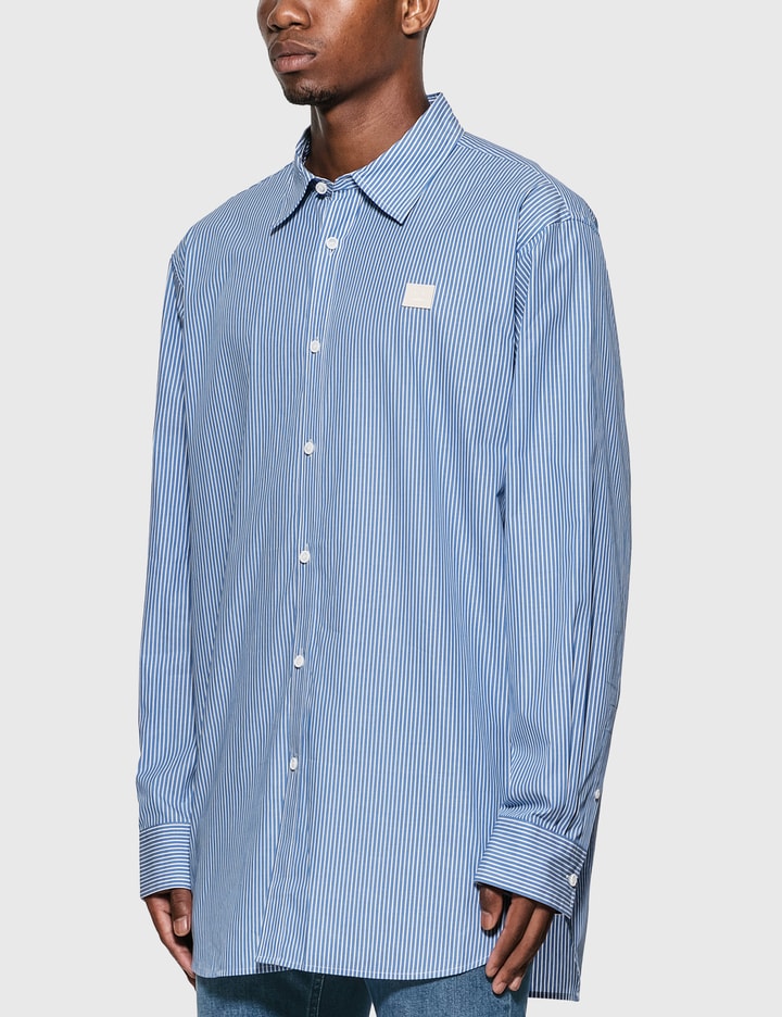 Face Patch Striped Shirt Placeholder Image