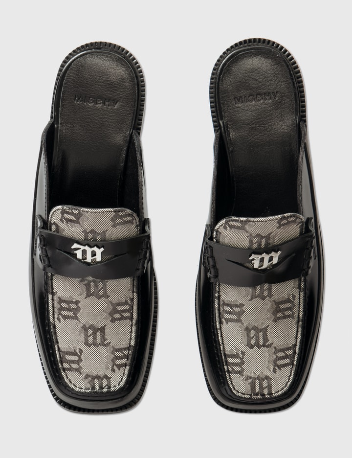 MISBHV Jacquard Monogram Loafers - Black