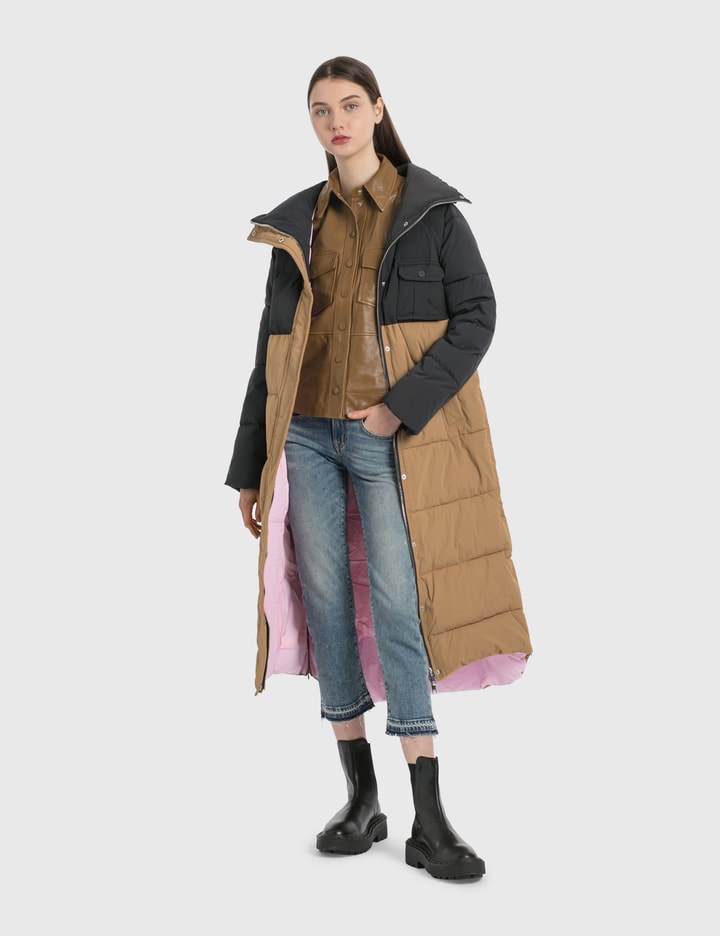 Heavy Tech Oversized Puffer Coat Placeholder Image