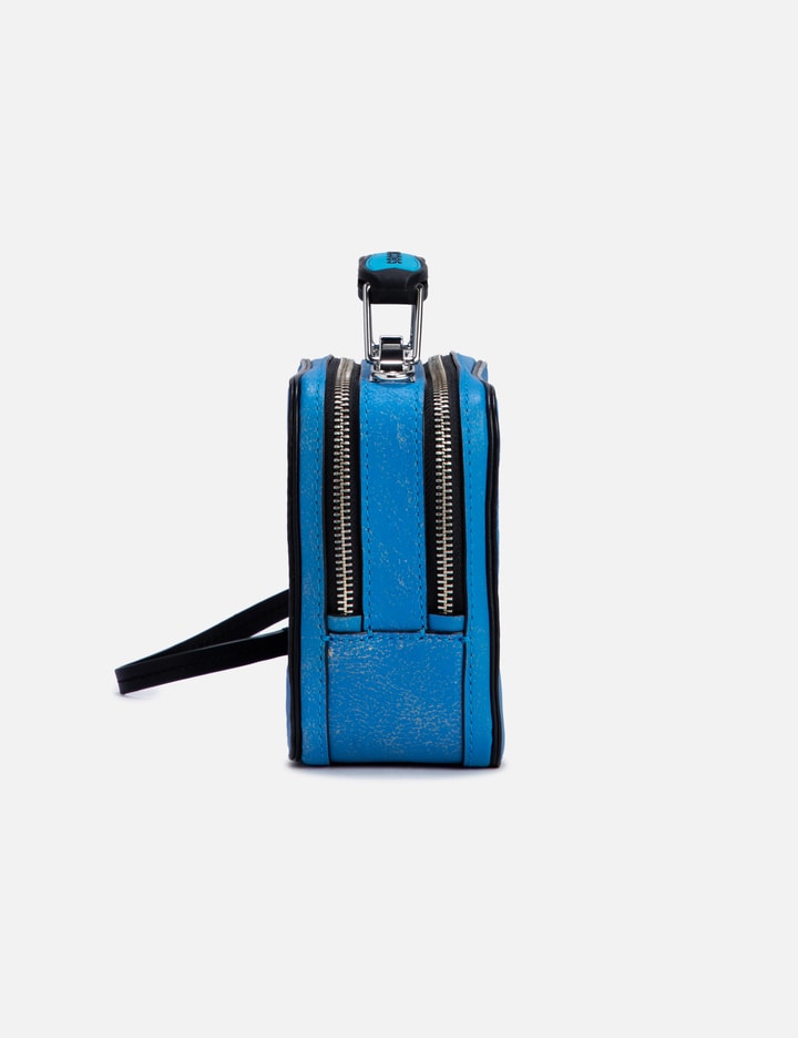 Shop Marc Jacobs Textured Box Bag In Blue