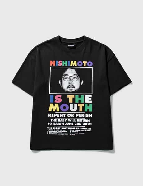NISHIMOTO IS THE MOUTH CLASSIC SHORT SLEEVE T-SHIRT (GLITTER)
