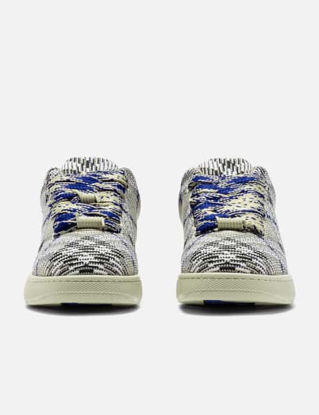 Check Knit Box Sneakers view 8