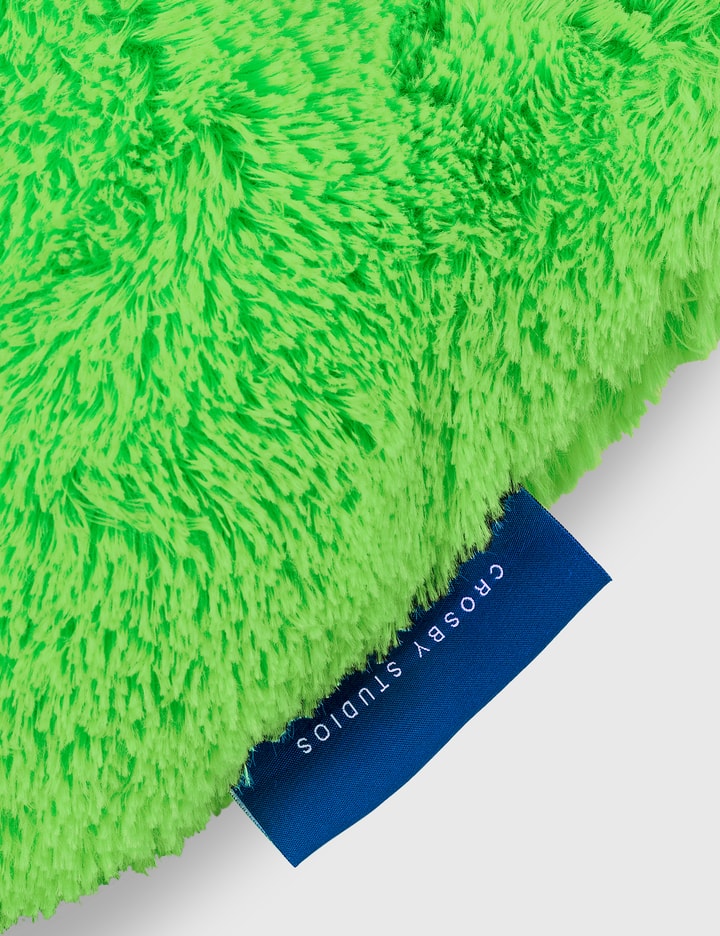 Green Short Furry Hand Pillow Placeholder Image