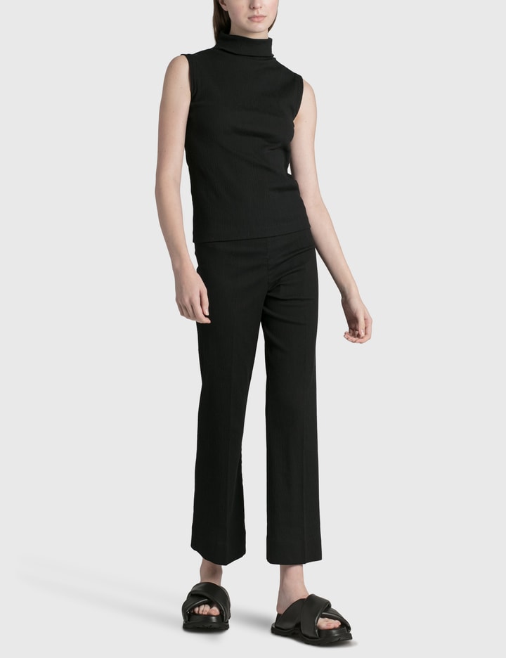 High-Neck Sleeveless Top Placeholder Image