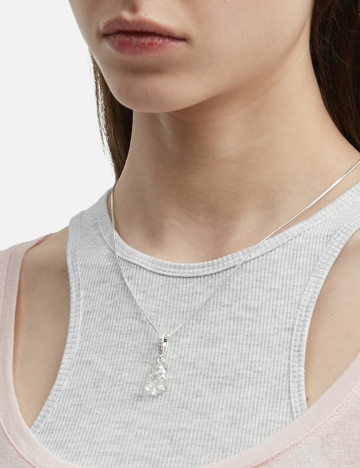 Crystal Haze Jelly Nostalgia Bear Pendant
