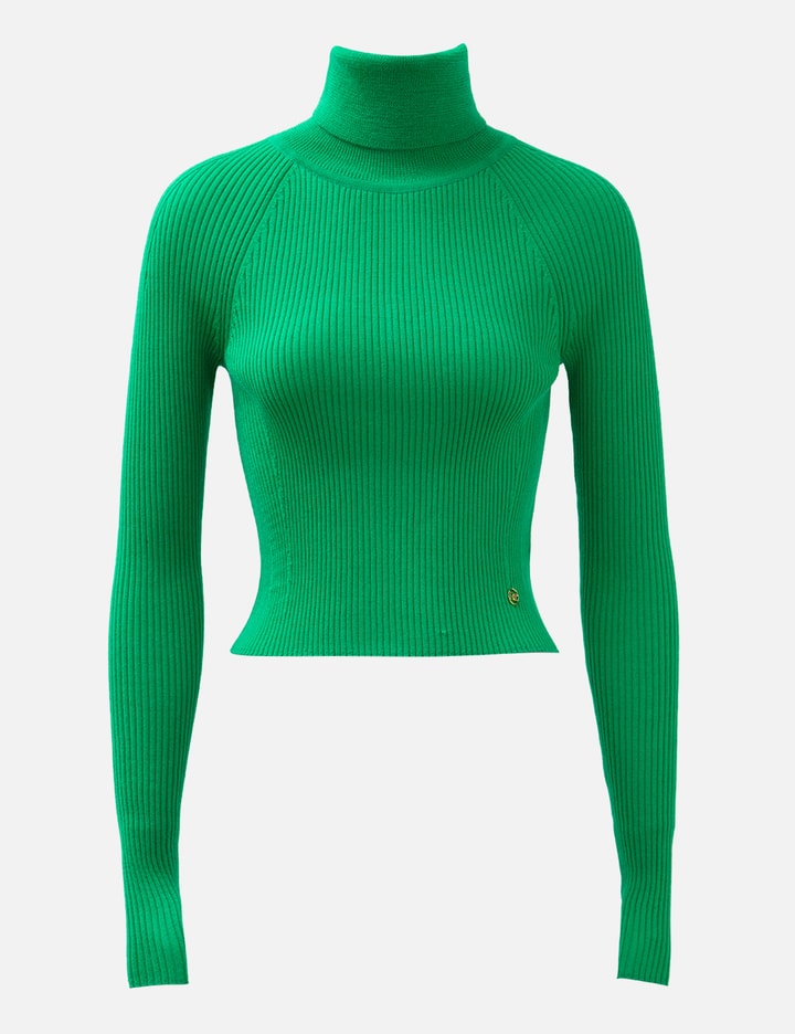 SIGNATURE OPEN BACK DETAIL ROLL NECK SWEATER Placeholder Image