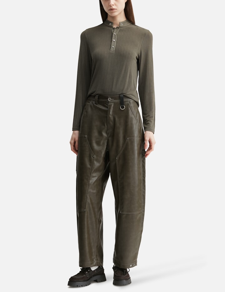 TEAM WANG design Reset Stand-Collar Top