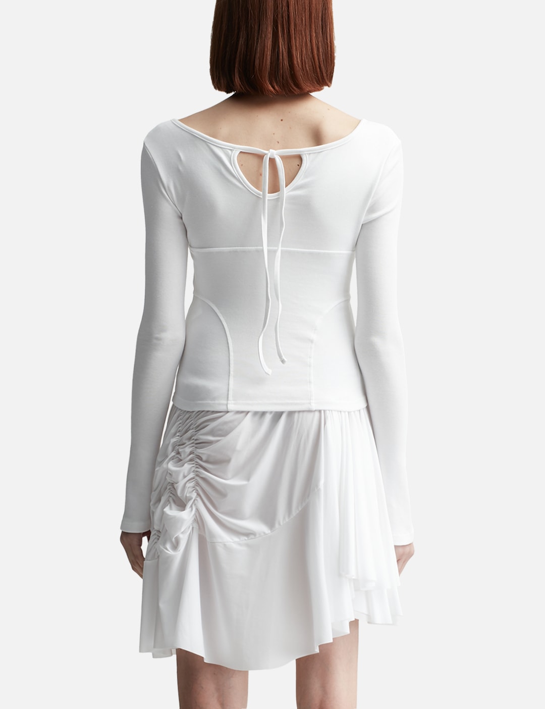 Unbalanced Mixed Dress view 15