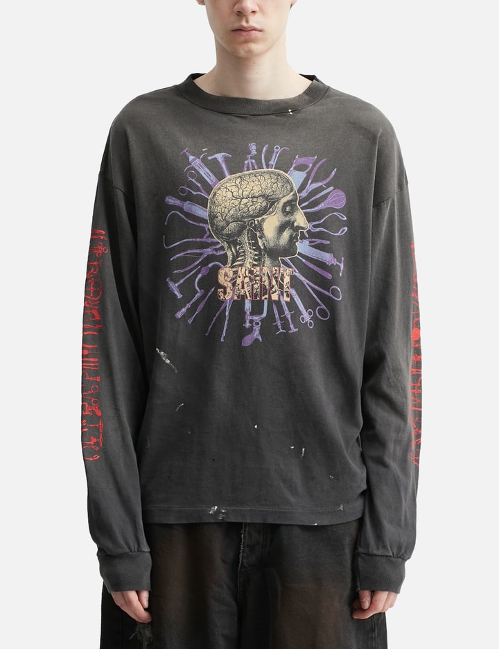 Saint Michael Head Long Sleeve T-Shirt