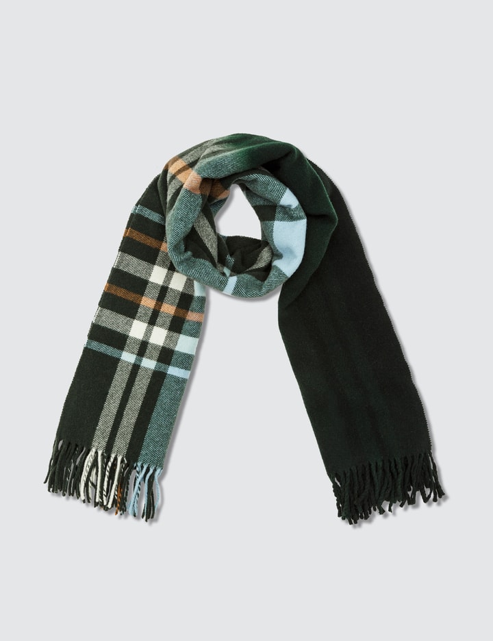 Dipper Check Dip Dye Large Scarf Placeholder Image