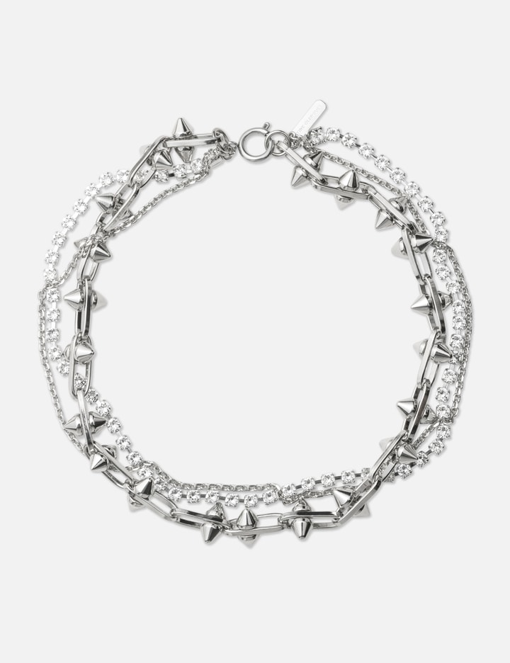 Justine Clenquet Harmony Choker In Neutral