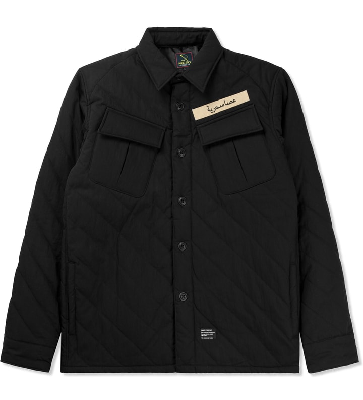 Black Slash Quilted BDU Jacket Placeholder Image