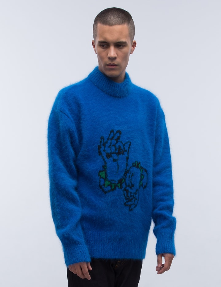 R Angora Knit Sweater Placeholder Image