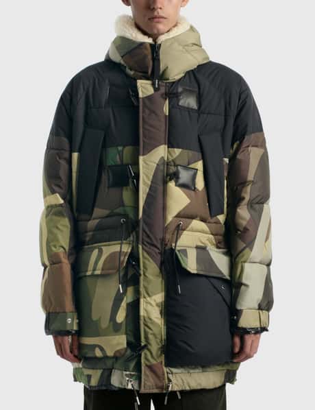 サカイ sacai 中綿ジャケット マルチ KAWS Padded Blouson multi 