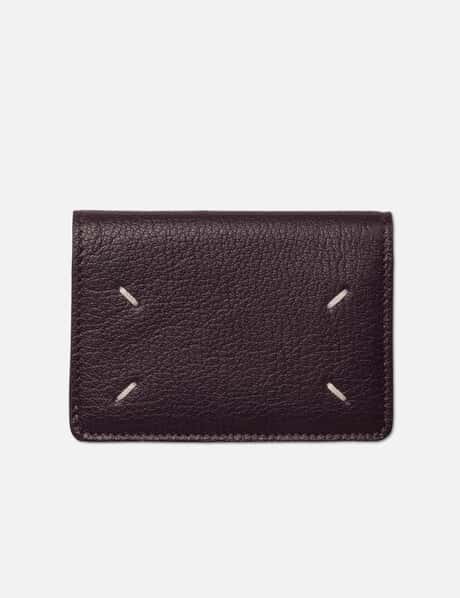 Maison Margiela - Snap button leather wallet | HBX - Globally  