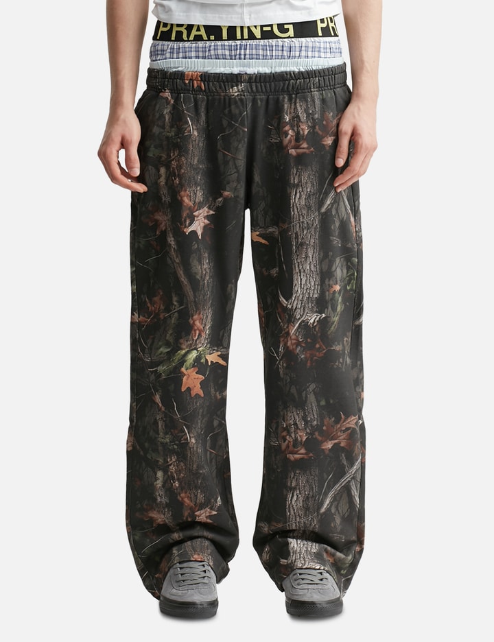 Praying Real Tree Underwear Sweatpants Camo