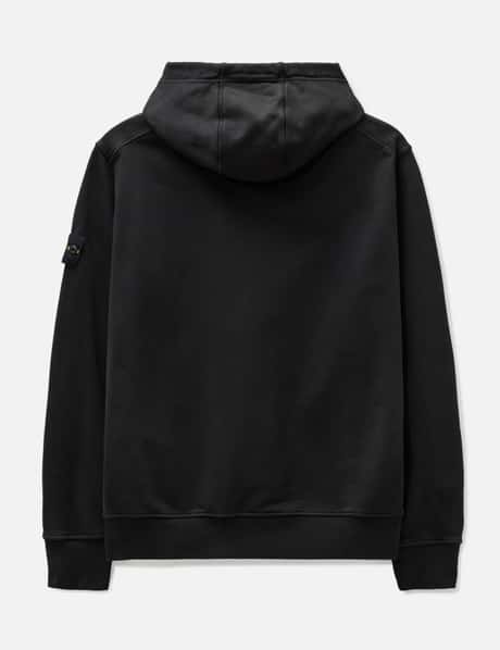 Stone Island Garment Dyed Cotton Hoodie HBX - Main Image