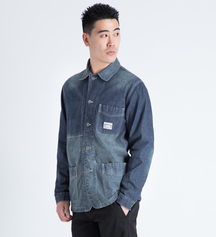 Indigo SSDD Wash Denim Coverall Jacket Placeholder Image