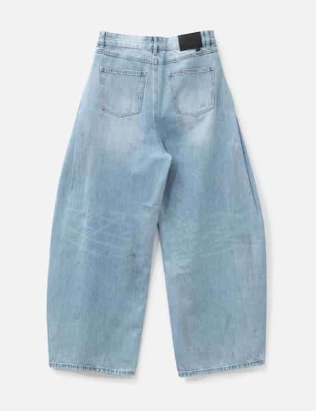 Layered Sparkle Denim Pants view 8