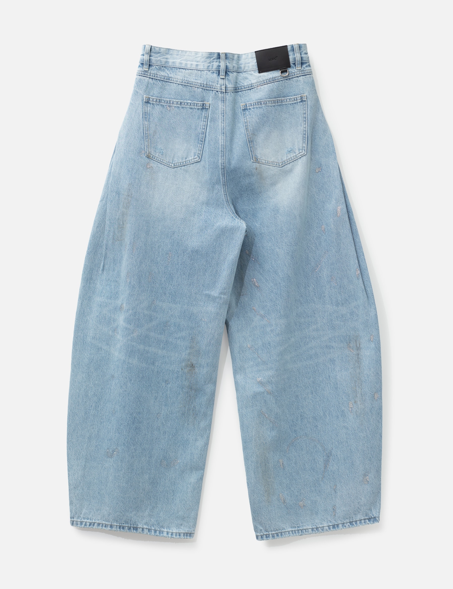 Layered Sparkle Denim Pants view 17