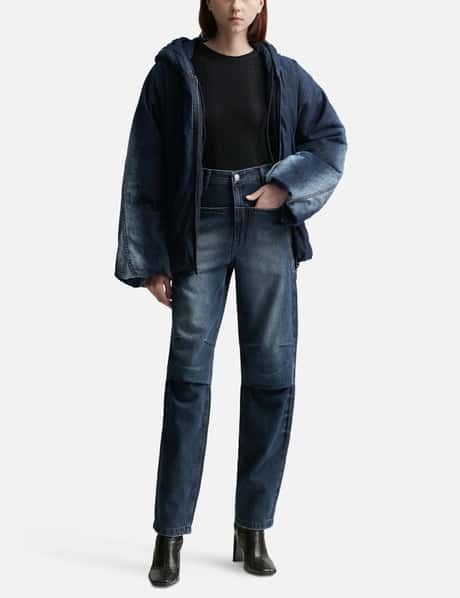 Knee Tuck Denim Pants view 11