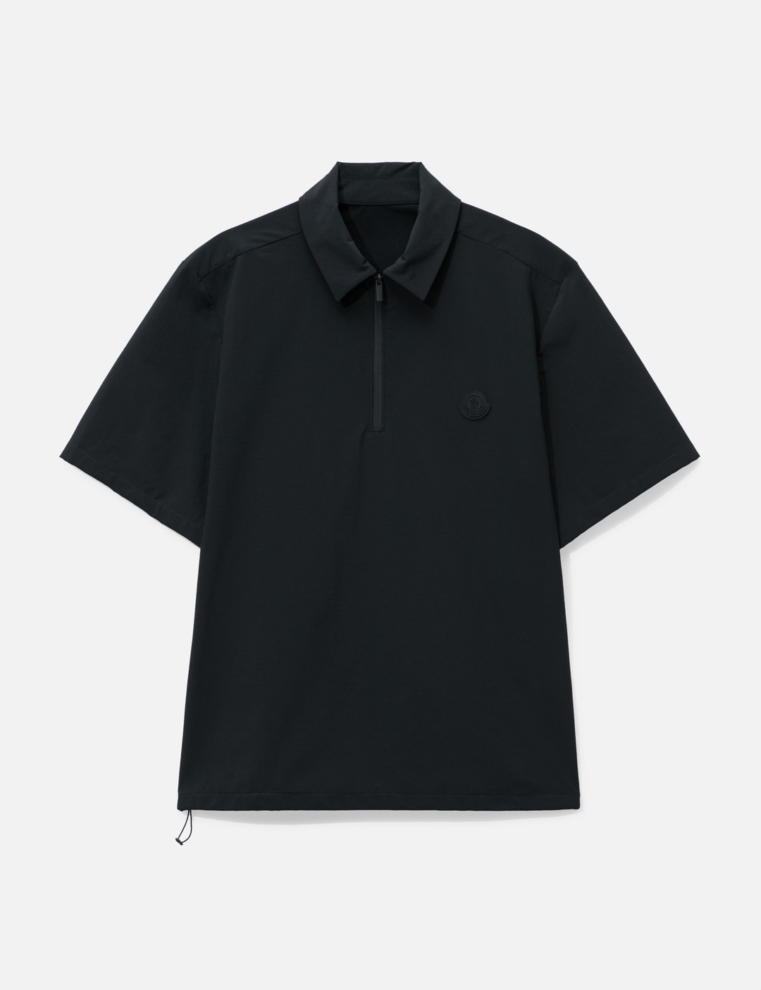Logo Short Sleeve Half-Zip Shirt view 7