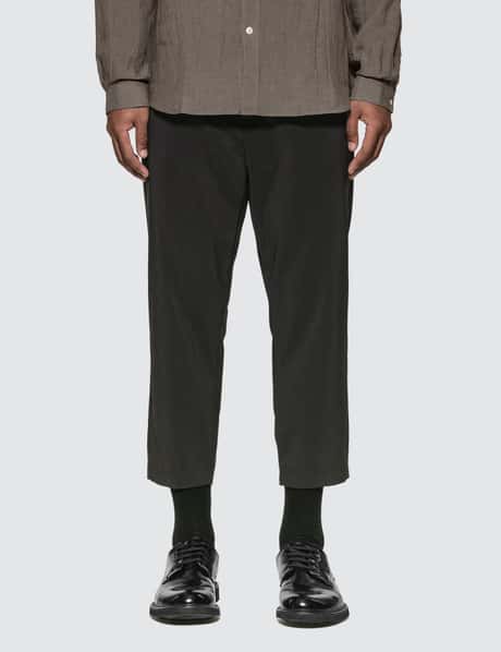 SOPHNET. - Wide Cropped Tapered Stretch Pants | HBX