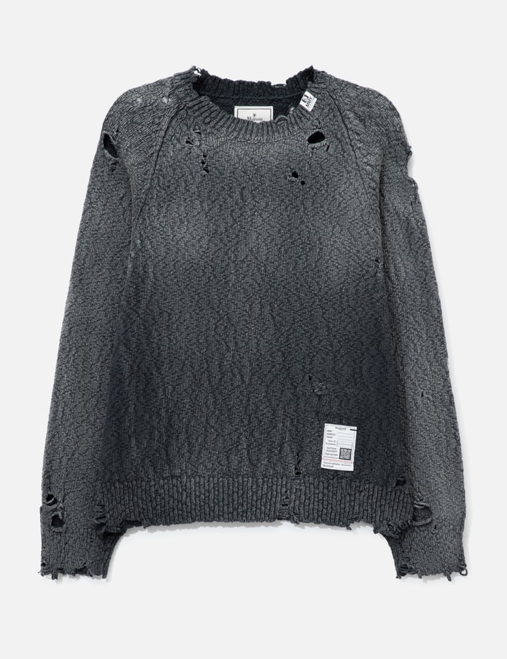 Maison Mihara Yasuhiro Sun Faded Like Knit Sweater