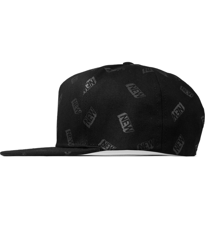 Black NEW Print Snapback Cap Placeholder Image
