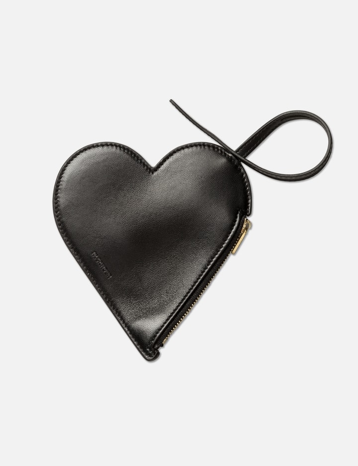 Leather Heart Coin Purse