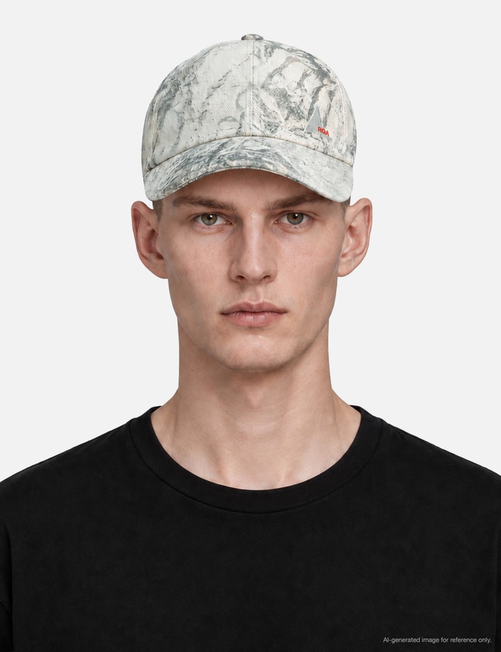 ROA ROA X Wrangler Denim 6 Panel Cap Washed Pattern