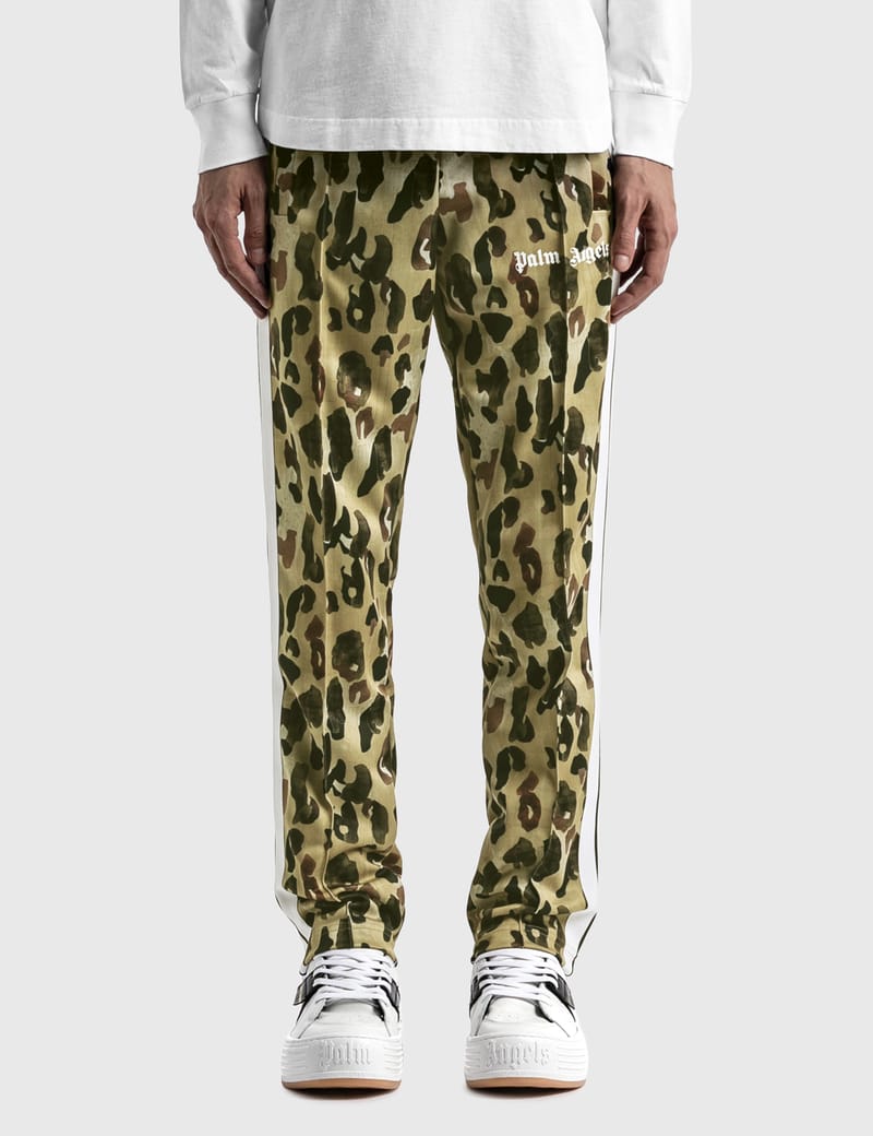 palm angels camo track pants