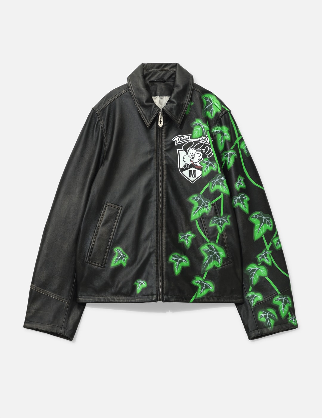 X Verdy M.B.C. Leather Sports Jacket view 8
