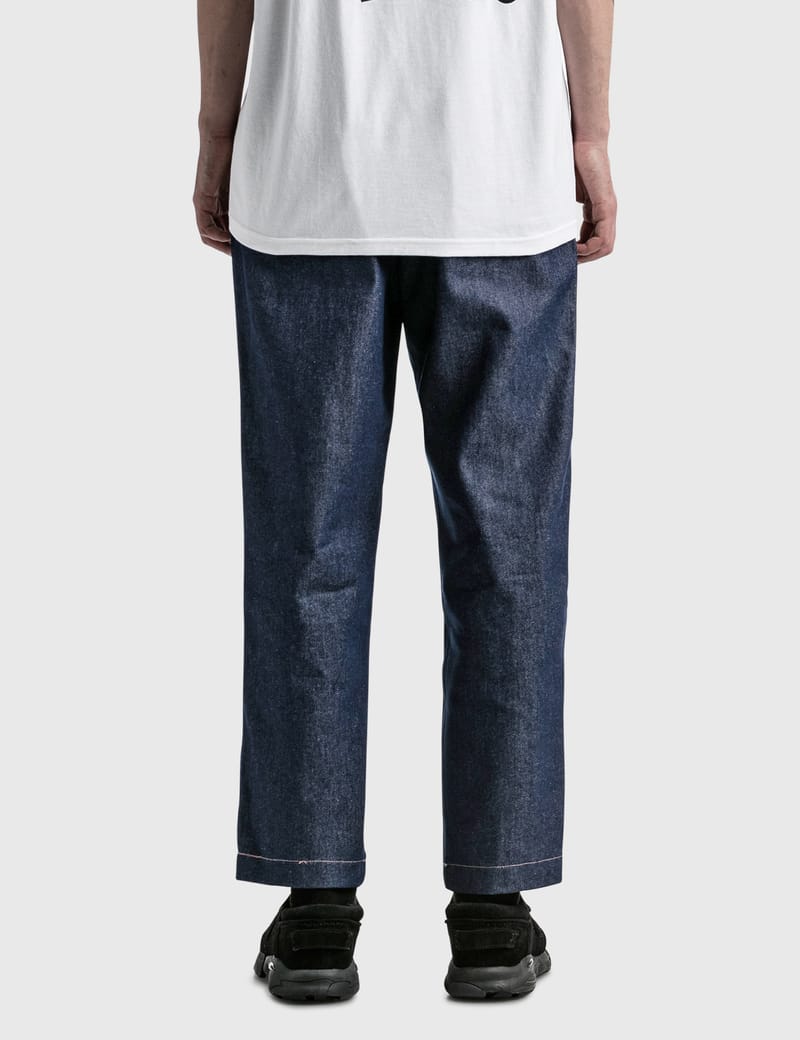 stussy denim double knee pant