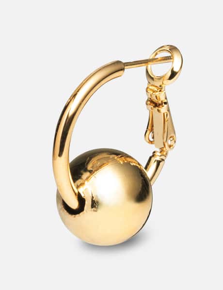 IN GOLD WE TRUST PARIS Unisex Single Ball Earring