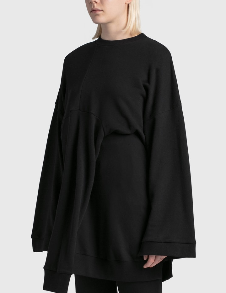 Cashmere-Touch Freece 2way Tuck Drape Pullover Placeholder Image