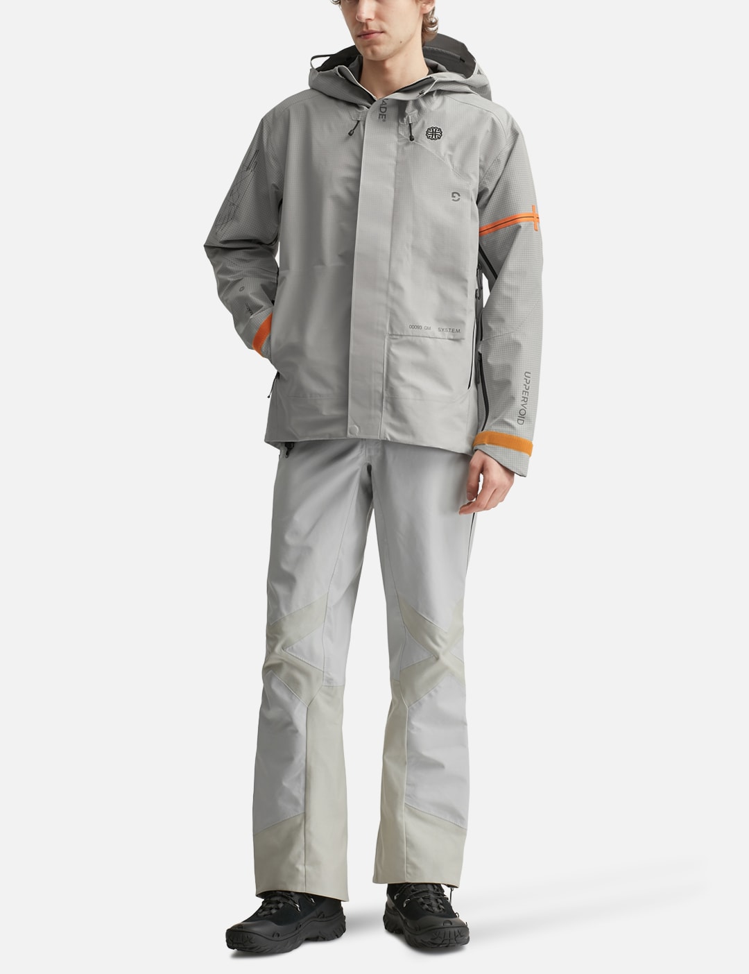 X UPPERVOID® 「GOOPiMADE - 転」C2.5GRD” Industrial Cog Detail Parka view 16